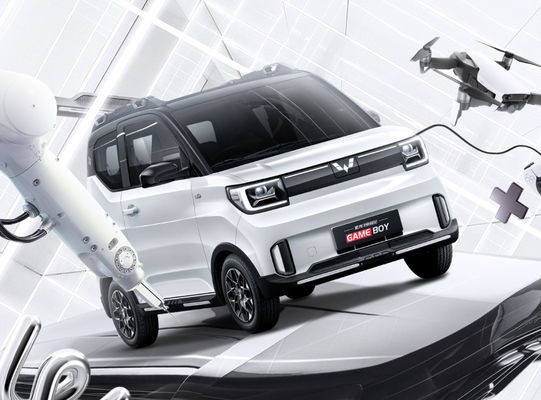 Xe ô tô Mini EV 120-170KM Wuling Ev Xe 3 cửa 4 chỗ Kích thước nhỏ gọn